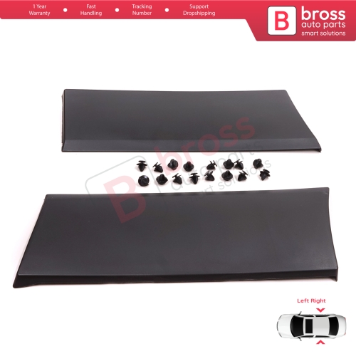 Rear Left Right Side Moulding Panel For Renault Trafic MK3 Fiat Talento Opel Vivaro B Nissan NV300 Primastar 788137407 788129036
