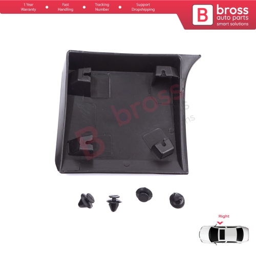 Right Side Moulding Panel For Renault Trafic MK3 Fiat Talento Opel Vivaro B Nissan NV300 Primastar 768185709