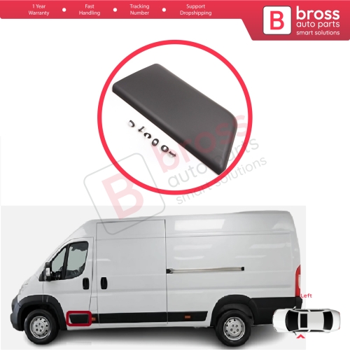 Left Side Door Moulding Panel For Fiat Ducato MK3 Boxer 250 Jumper Relay MK2 Daily 2006-2024 Promaster 8545FE