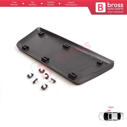 Right Side Door Moulding Panel For Fiat Ducato MK3 Boxer 250 Jumper Relay MK2 Daily 2006-2024 Promaster 8545FC