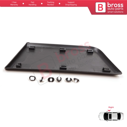 Right Side Door Moulding Panel For Fiat Ducato MK3 Boxer 250 Jumper Relay MK2 Daily 2006-2024 Promaster 8545FC