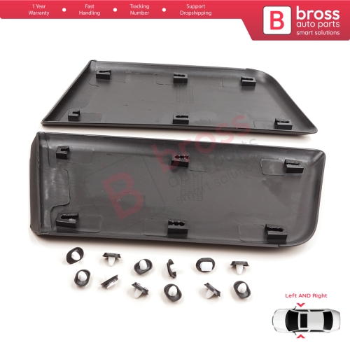Left Right Side Door Moulding Panel For Fiat Ducato MK3 Boxer 250 Jumper Relay MK2 Daily 2006-2024 Promaster 8545FE 8545FC