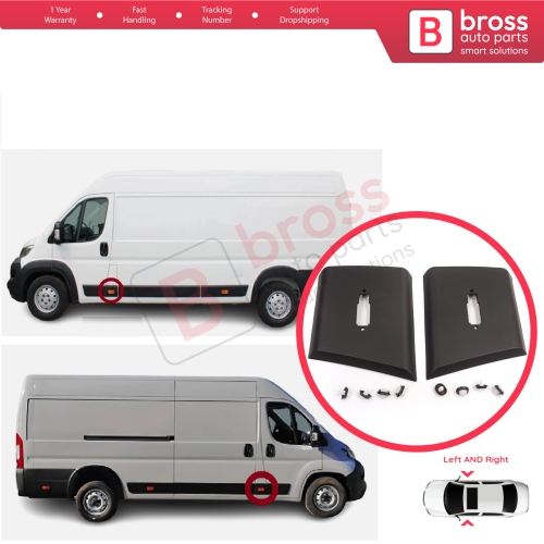Left Right Side Moulding Panel Pillar Trim For Fiat Ducato MK3 Boxer 250 Jumper Relay MK2 Daily 2006-2024 8547W5 8547W3