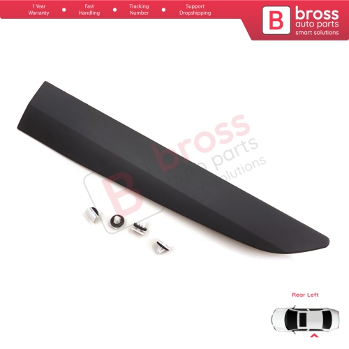Rear Left Side Sliding Door Moulding Strip Panel For Ford Transit Courier MK1 B460 2014-2023 1854160