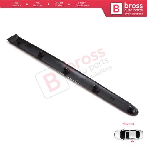 Rear Left Side Door Moulding Strip Panel For Peugeot 206 206+ 1998-2013  4/5 Door 8546E6