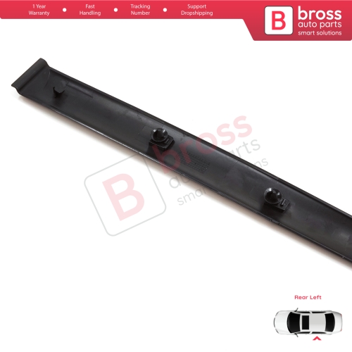 Rear Left Side Door Moulding Strip Panel For Peugeot 206 206+ 1998-2013  4/5 Door 8546E6