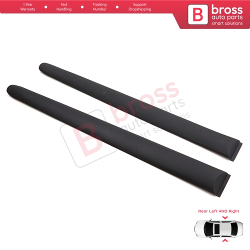 Rear Left Right Side Door Moulding Strip Panel For Peugeot 206 206+ 1998-2013  4/5 Door 8546E6 8546E7