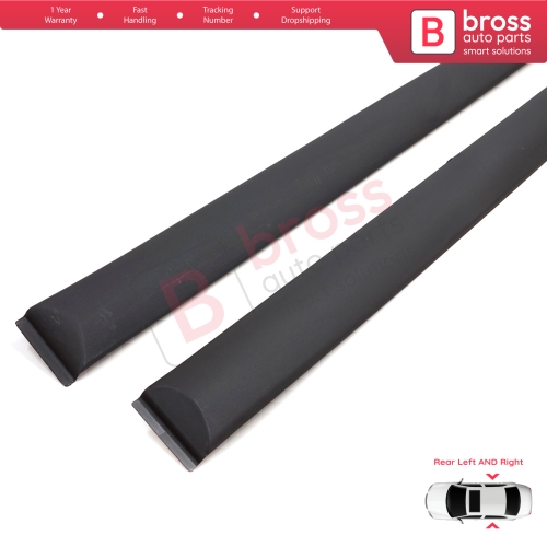 Rear Left Right Side Door Moulding Strip Panel For Peugeot 206 206+ 1998-2013  4/5 Door 8546E6 8546E7