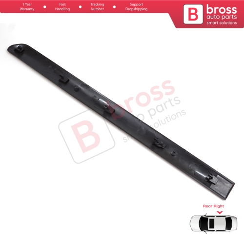 Rear Right Side Door Moulding Strip Panel For Peugeot 307 3A/C 3E 3H 2000-2012 4/5 Door 8546H6