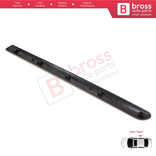 Rear Right Side Door Moulding Strip Panel For Peugeot 307 3A/C 3E 3H 2000-2012 4/5 Door 8546H6