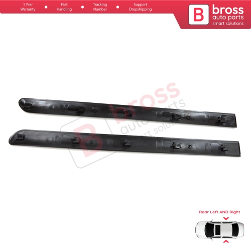 Rear Left Right Side Door Moulding Strip Panel For Peugeot 307 3A/C 3E 3H 2000-2012 4/5 Door 8546H5 8546H6