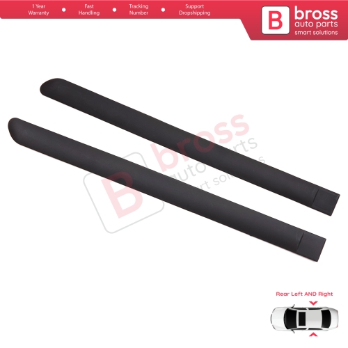 Rear Left Right Side Door Moulding Strip Panel For Peugeot 307 3A/C 3E 3H 2000-2012 4/5 Door 8546H5 8546H6