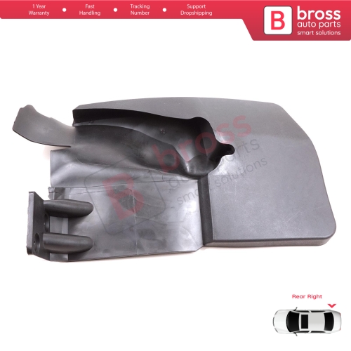Rear Right Mud Flap Splash Guard for Mercedes Sprinter 906 NCV3 VW Crafter MK1 2006-2017 A9068820304