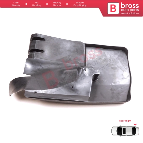 Rear Right Mud Flap Splash Guard for Mercedes Sprinter 906 NCV3 VW Crafter MK1 2006-2017 A9068820304