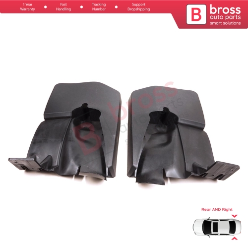 Rear Left Right Mud Flap Splash Guard for Mercedes Sprinter 906 NCV3 VW Crafter MK1 2006-2017 9068820204 9068820304