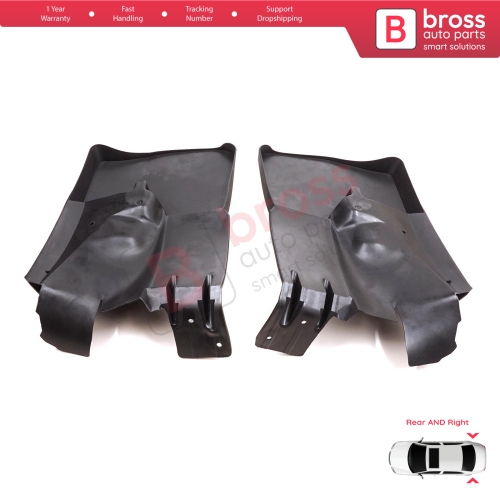 Rear Left Right Mud Flap Splash Guard for Mercedes Sprinter 906 NCV3 VW Crafter MK1 2006-2017 9068820204 9068820304