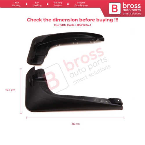 Front Right Left Mud Flap Splash Guard for Mercedes V Class Vito W447 2014-On A4478900000