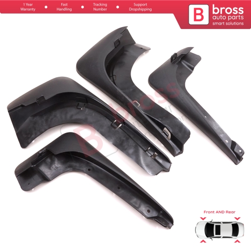 Front Rear Right Left Mud Flap Splash Guard for Mercedes V Class Vito W447 2014-On 4478900000 4478900100