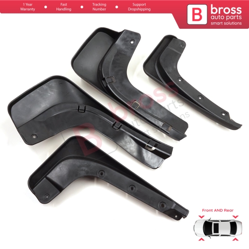 Front Rear Right Left Mud Flap Splash Guard for Mercedes V Class Vito W447 2014-On 4478900000 4478900100
