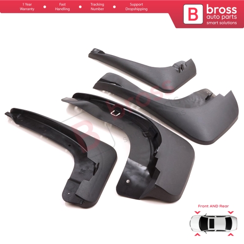 Front Rear Right Left Mud Flap Splash Guard for Mercedes V Class Vito W447 2014-On 4478900000 4478900100