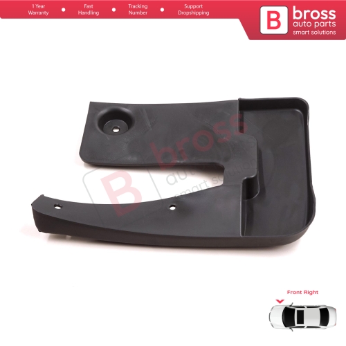 Front Right Mud Flap Splash Guard for Mercedes Sprinter 907 910 VW Crafter SY SZ 2017-On 9108890100