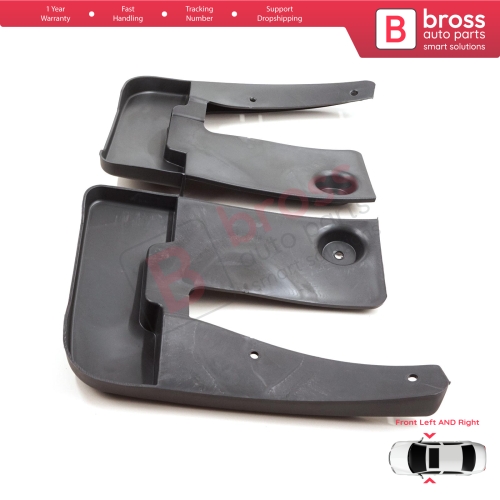 Front Right Left Mud Flap Splash Guard for Mercedes Sprinter 907 910 VW Crafter SY SZ 2017-On 9108890000 9108890100