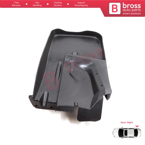 Rear Right Mud Flap Splash Guard for Mercedes Sprinter 907 910 VW Crafter SY SZ 2017-On A9078890300