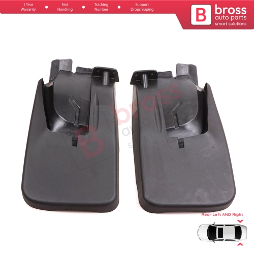 Rear Left Right Mud Flap Splash Guard for Mercedes Sprinter 907 910 VW Crafter SY SZ 2017-On 9078890200 9078890300