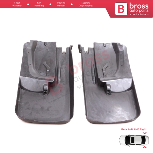 Rear Left Right Mud Flap Splash Guard for Mercedes Sprinter 907 910 VW Crafter SY SZ 2017-On 9078890200 9078890300