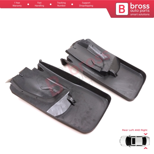 Rear Left Right Mud Flap Splash Guard for Mercedes Sprinter 907 910 VW Crafter SY SZ 2017-On 9078890200 9078890300