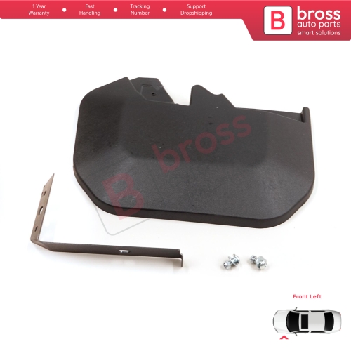 Front Left Mud Flap Splash Guard for Ford Transit MK8 T18 V363 FAD FBD FCD FDD FED 2013-On 1820757