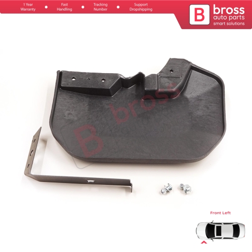 Front Left Mud Flap Splash Guard for Ford Transit MK8 T18 V363 FAD FBD FCD FDD FED 2013-On 1820757