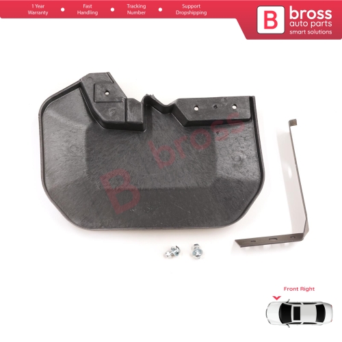 Front Right Mud Flap Splash Guard for Ford Transit MK8 T18 V363 FAD FBD FCD FDD FED 2013-On 1820756