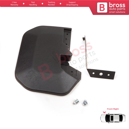Front Right Mud Flap Splash Guard for Ford Transit MK8 T18 V363 FAD FBD FCD FDD FED 2013-On 1820756