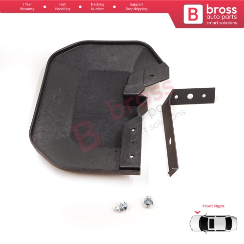 Front Right Mud Flap Splash Guard for Ford Transit MK8 T18 V363 FAD FBD FCD FDD FED 2013-On 1820756