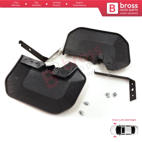 Front Left Right Mud Flap Splash Guard for Ford Transit MK8 T18 V363 FAD FBD FCD FDD FED 2013-On 1820756 1820757