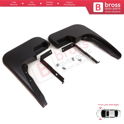 Front Left Right Mud Flap Splash Guard for Ford Transit MK6 MK7 Tourneo 2000-2014 1549539 1549540