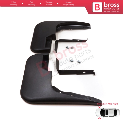 Front Left Right Mud Flap Splash Guard for Ford Transit MK6 MK7 Tourneo 2000-2014 1549539 1549540