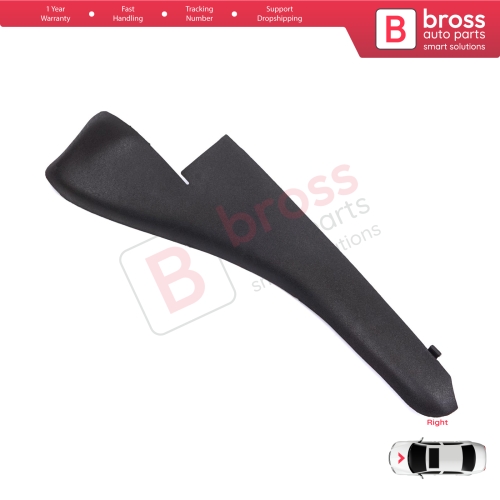 Windshield Moulding Trim Grille Bracket Strip Right for Renault Master MK3 Nissan NV400 Interstar Vauxhall Opel Movano B 668100009R