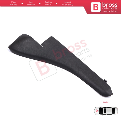 Windshield Moulding Trim Grille Bracket Strip Right for Renault Master MK3 Nissan NV400 Interstar Vauxhall Opel Movano B 668100009R