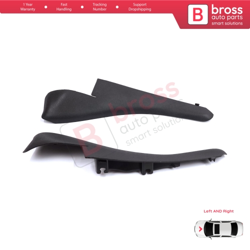 Windshield Moulding Trim Grille Bracket Strip Left Right for Renault Master MK3 Nissan NV400 Interstar Vauxhall Opel Movano B 668100009R 668110012R