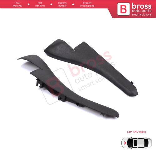 Windshield Moulding Trim Grille Bracket Strip Left Right for Renault Master MK3 Nissan NV400 Interstar Vauxhall Opel Movano B 668100009R 668110012R