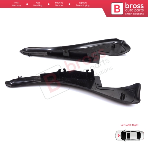 Windshield Moulding Trim Grille Bracket Strip Left Right for Renault Master MK3 Nissan NV400 Interstar Vauxhall Opel Movano B 668100009R 668110012R