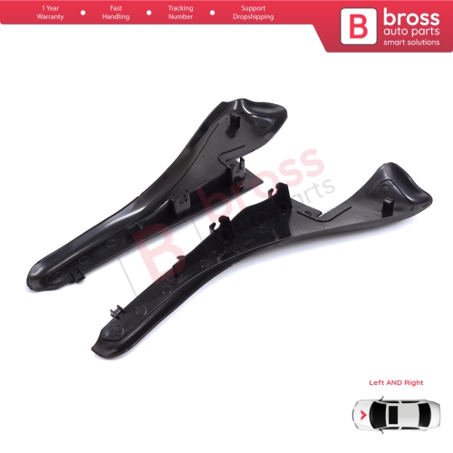 Windshield Moulding Trim Grille Bracket Strip Left Right for Renault Master MK3 Nissan NV400 Interstar Vauxhall Opel Movano B 668100009R 668110012R