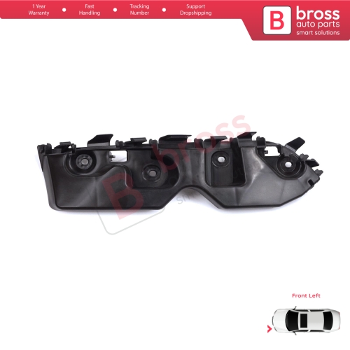 Front Bumper Mount Holder Support Bracket Left for Renault Dacia Duster MK1 HS 2010-2017 622230010R