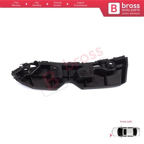 Front Bumper Mount Holder Support Bracket Left for Renault Dacia Duster MK1 HS 2010-2017 622230010R
