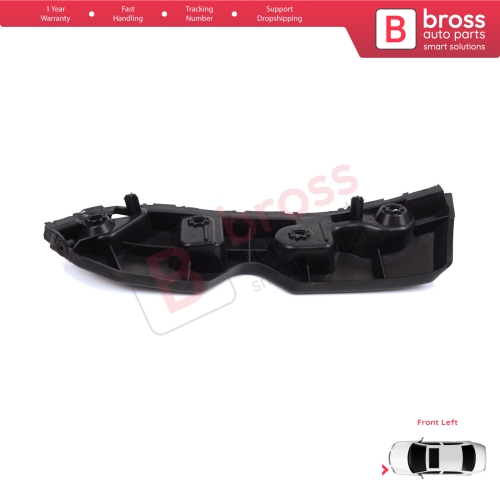 Front Bumper Mount Holder Support Bracket Left for Renault Dacia Duster MK1 HS 2010-2017 622230010R