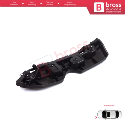 Front Bumper Mount Holder Support Bracket Left for Renault Dacia Duster MK1 HS 2010-2017 622230010R
