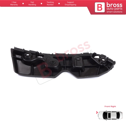 Front Bumper Mount Holder Support Bracket Right for Renault Dacia Duster MK1 HS 2010-2017 622220011R