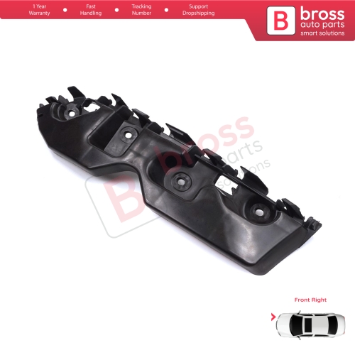 Front Bumper Mount Holder Support Bracket Right for Renault Dacia Duster MK1 HS 2010-2017 622220011R